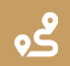 Optimized Logistics Icon (Path/Location)